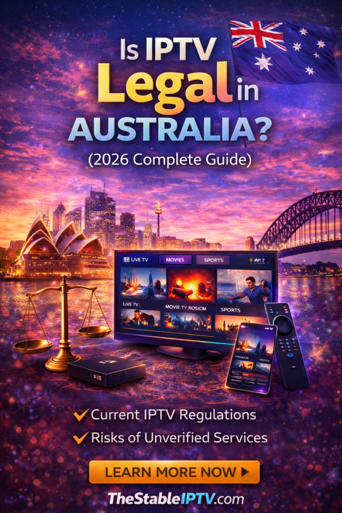 Is IPTV Legal in Australia in 2026 ? 3 Is IPTV Legal in Australia