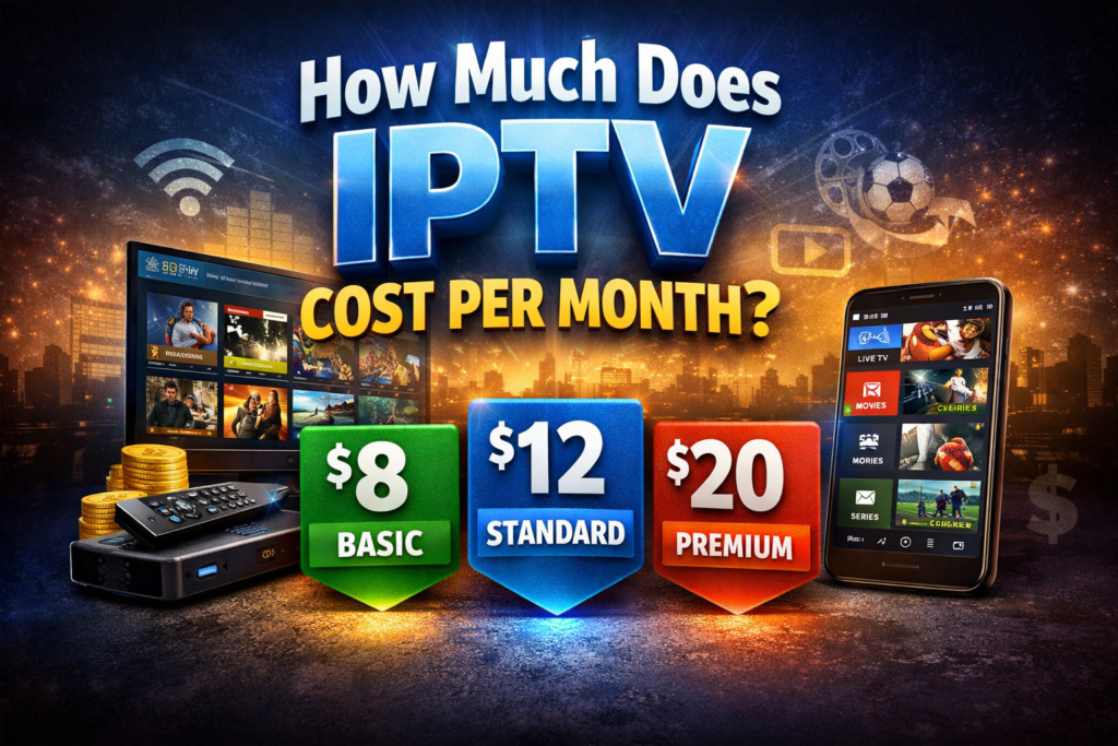 How Much is IPTV Per Month