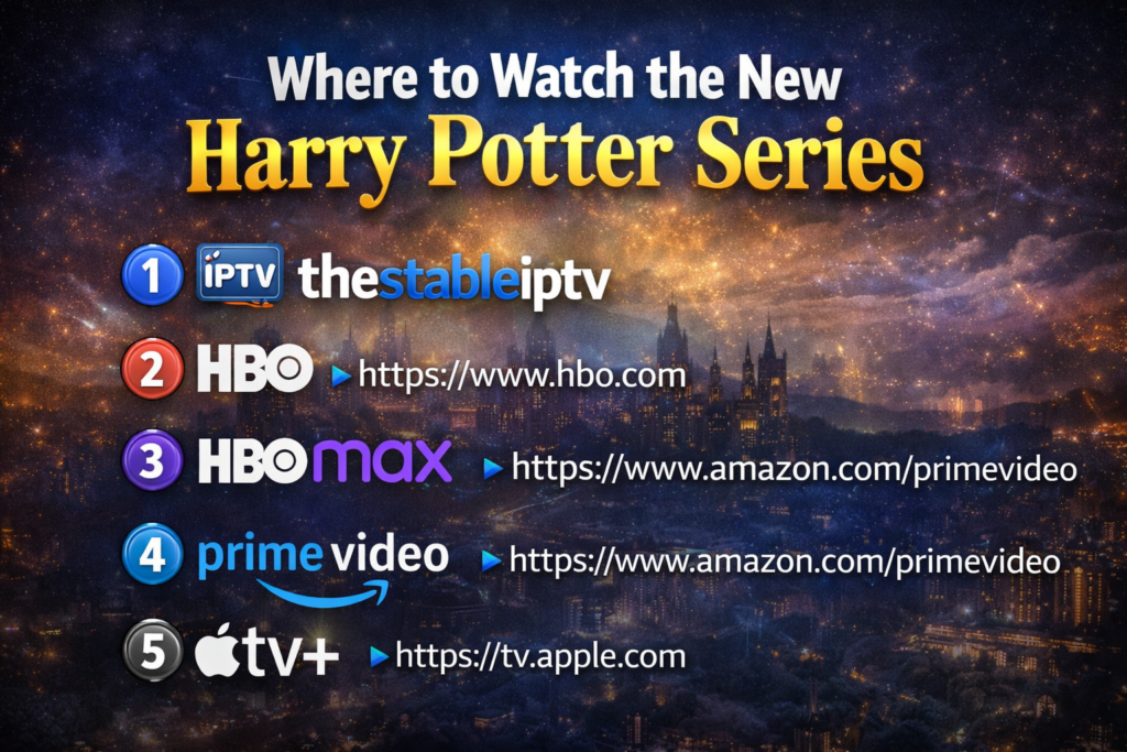 Where to Watch the New Harry Potter Series